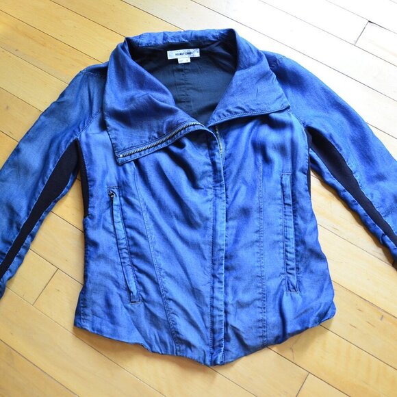 Helmut Lang Asymmetrical Zip Casual Jacket Size S - Picture 1 of 12